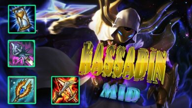 Kassadin Mùa 13: Bảng Ngọc, Cách Lên Đồ Kassadin Mid Build
